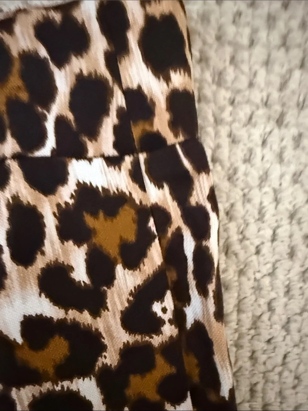 J. Crew Leopard Print Pencil Skirt with Pockets and Side Slits
